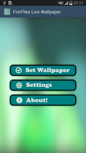 FireFlies Live Wallpaper - عکس برنامه موبایلی اندروید