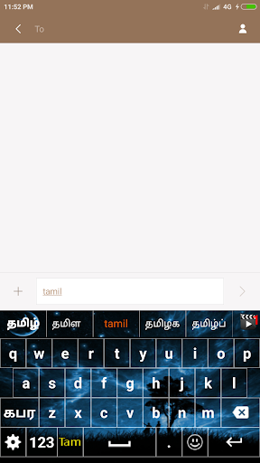 Quick Tamil Keyboard Emoji & S - Image screenshot of android app