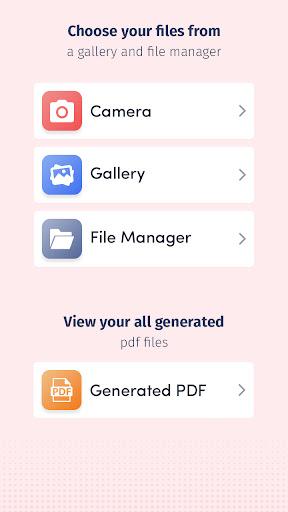 JPG to PDF Converter, PDFTools - عکس برنامه موبایلی اندروید