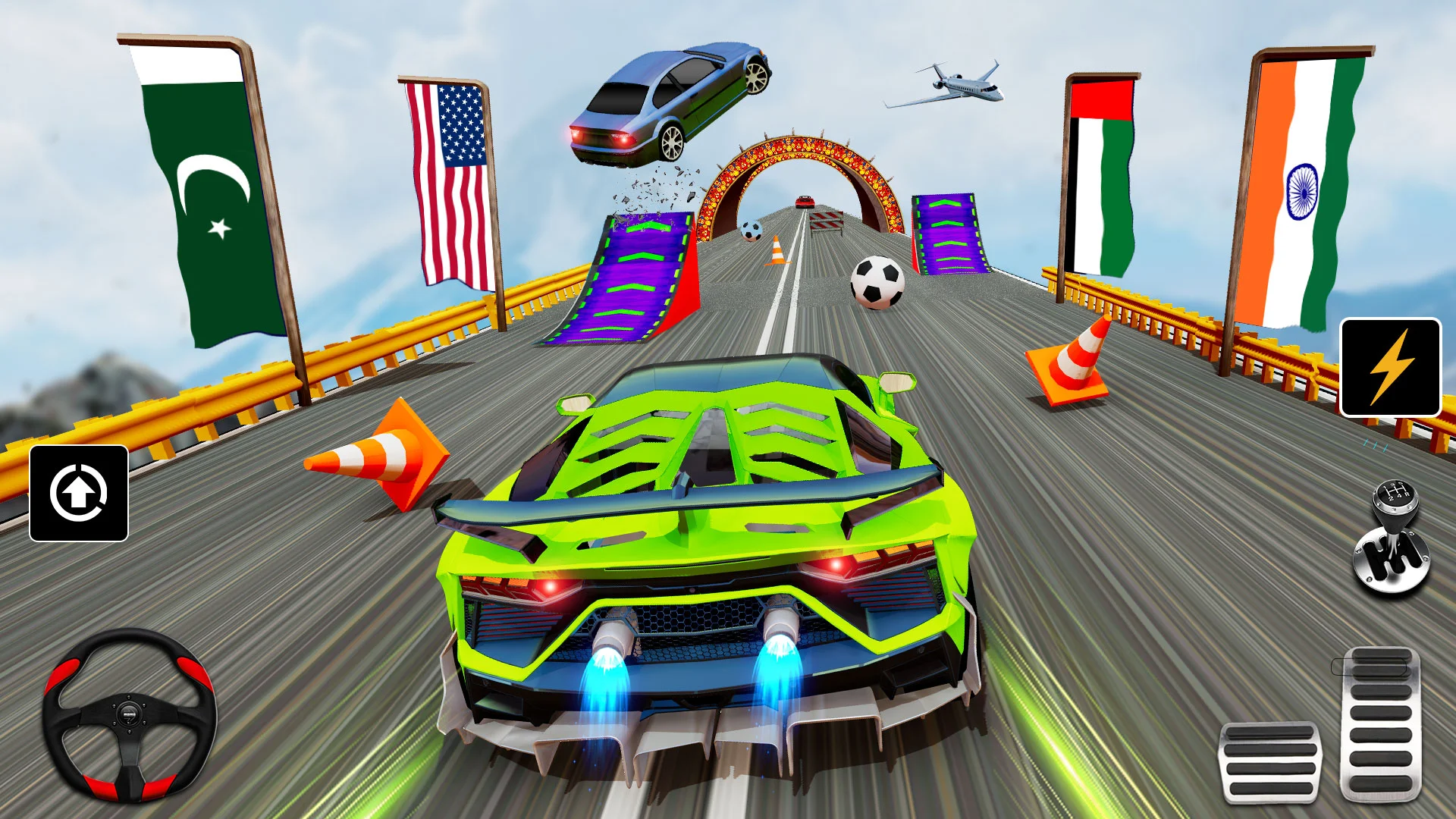 بازی GT Car Stunt : Ramp Car Stunts - دانلود | بازار