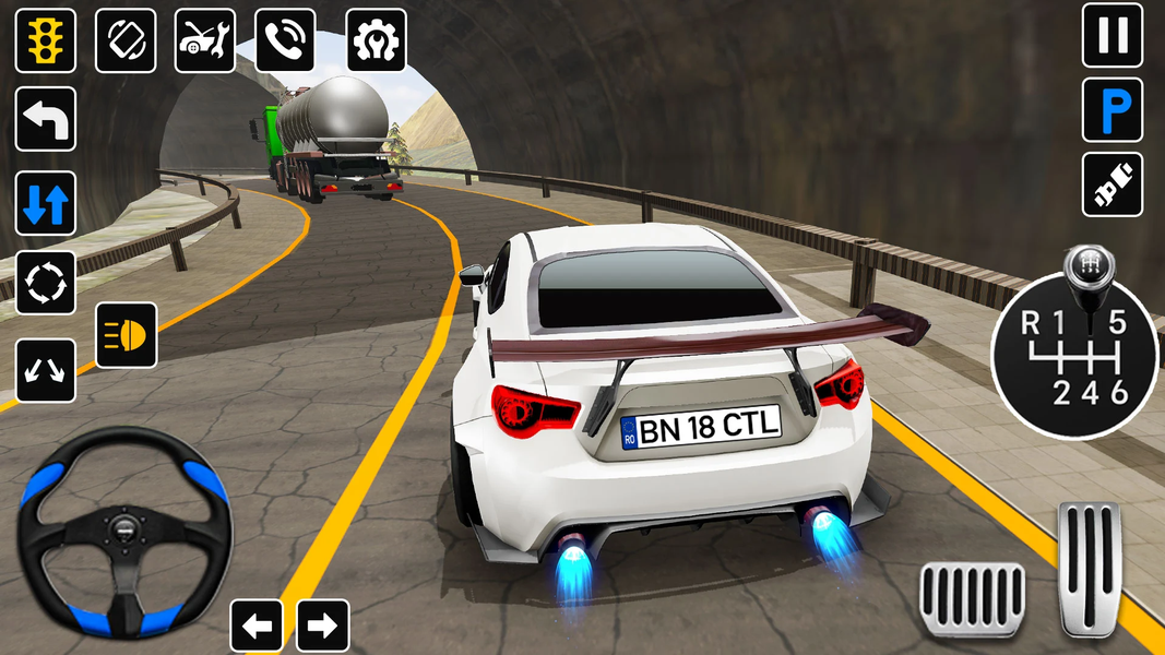 Driving School Games Car Game - Gameplay image of android game