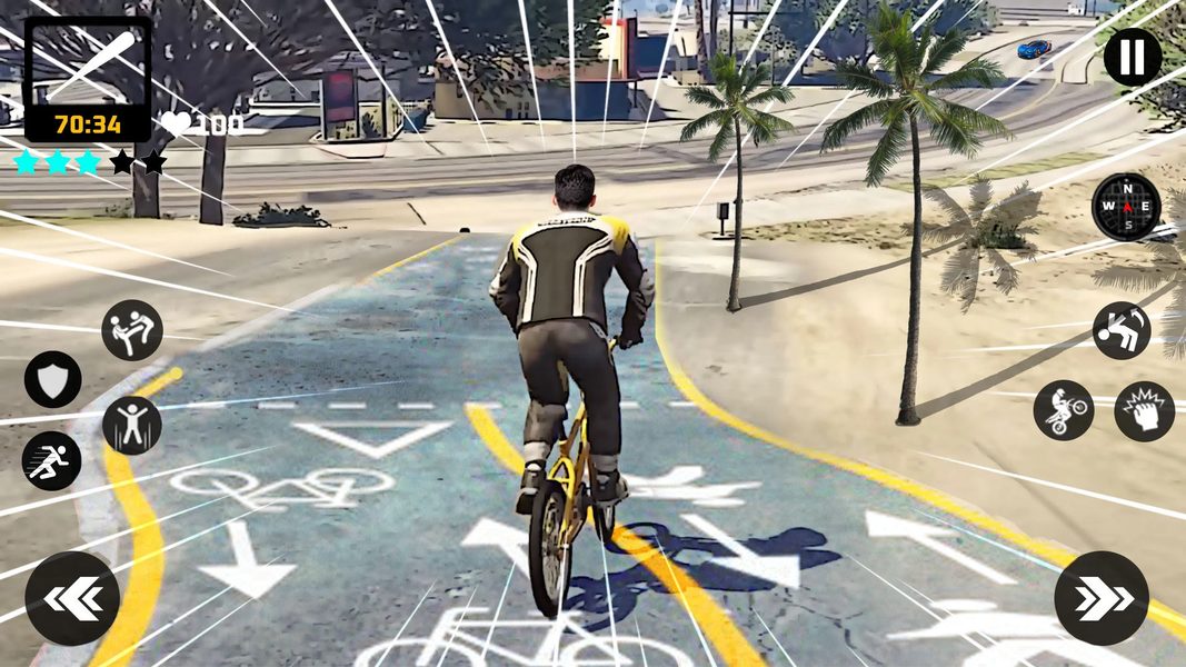 Gangster Mafia City Crime Game - Gameplay image of android game