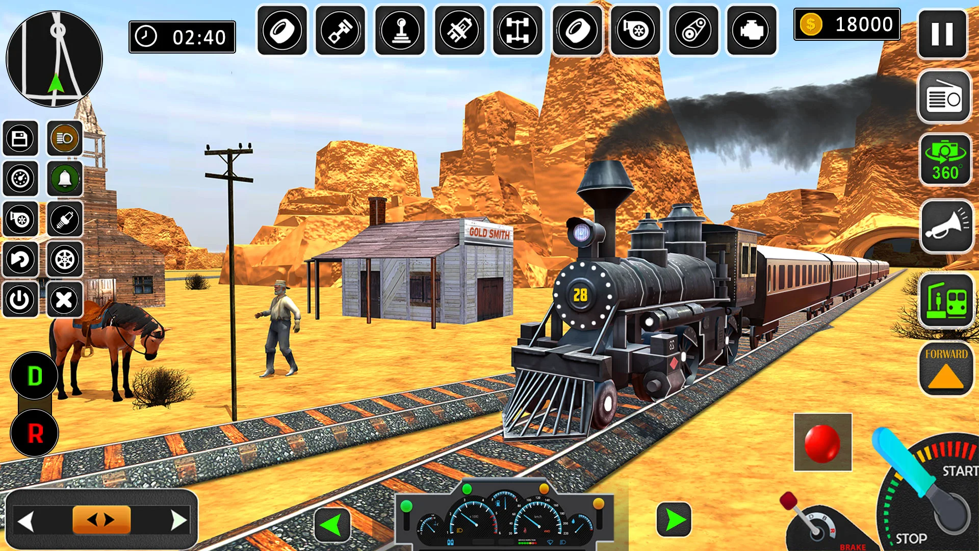 بازی Train Driver Sim - Train Games - دانلود | بازار