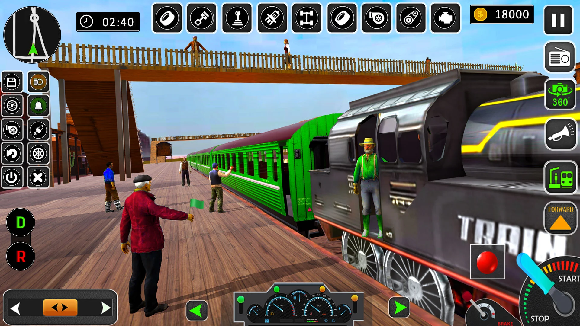 بازی Train Driver Sim - Train Games - دانلود | بازار