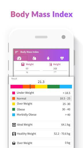 BMI Calculator – Calorie Burn Calculator - عکس برنامه موبایلی اندروید