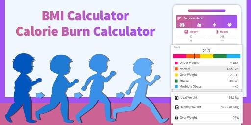 BMI Calculator – Calorie Burn Calculator - عکس برنامه موبایلی اندروید