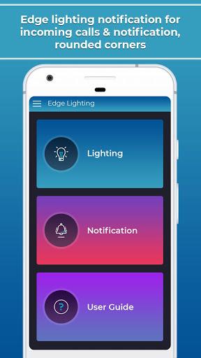 Edge Lighting & Edge Color Notification - عکس برنامه موبایلی اندروید