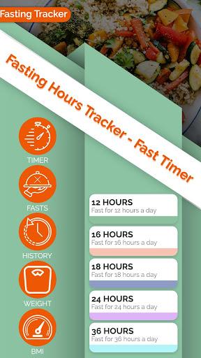 Fasting Hours Tracker - Fast T - عکس برنامه موبایلی اندروید