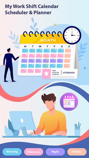My Work Shift Calendar – Sched - عکس برنامه موبایلی اندروید