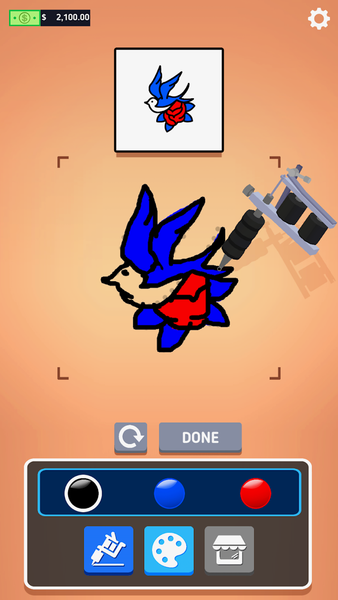 Ink Inc. - Tattoo Drawing - عکس بازی موبایلی اندروید