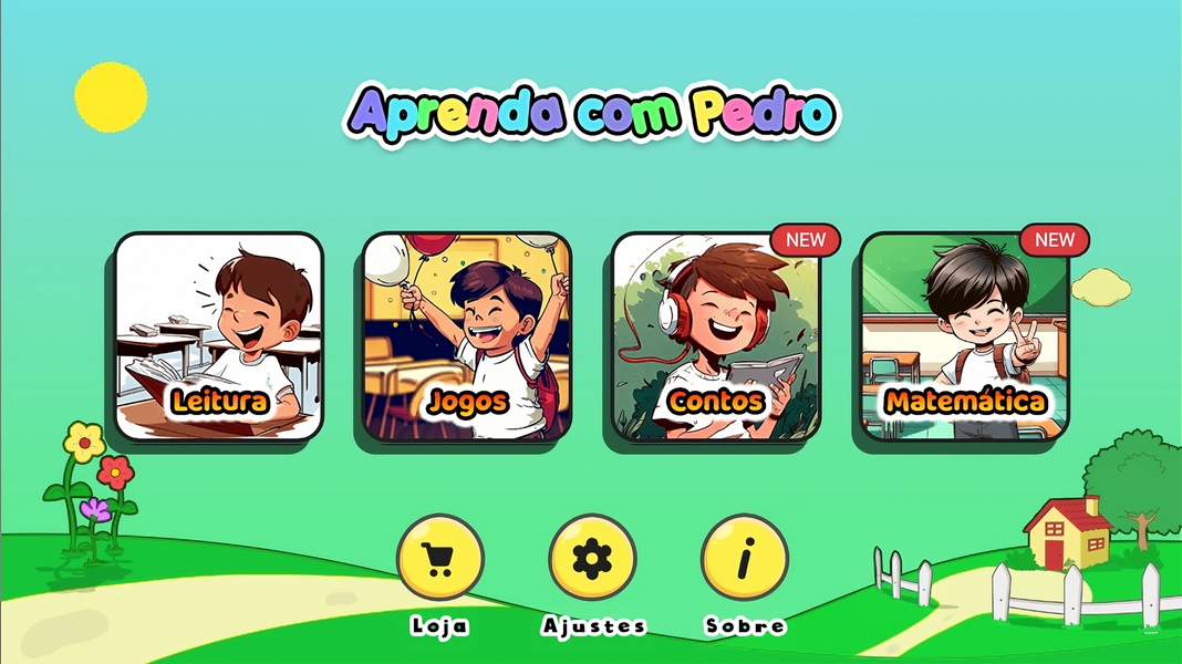 Aprenda com Pedro (Português) - Image screenshot of android app