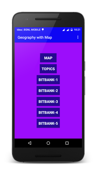 Geography with Map - Image screenshot of android app