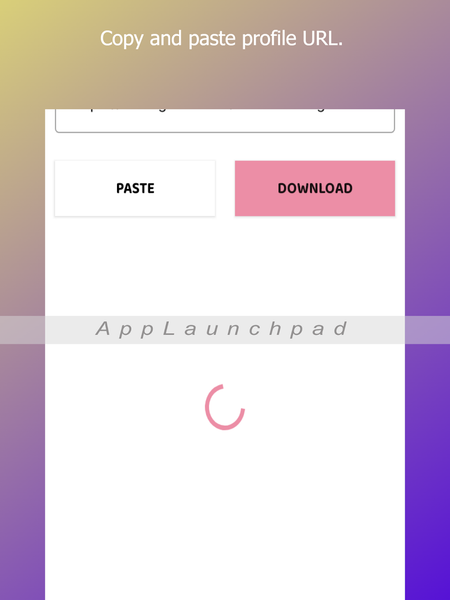 Profile picture download Insta - عکس برنامه موبایلی اندروید