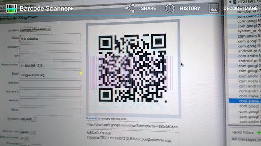 Barcode Scanner+ (Plus) - Image screenshot of android app