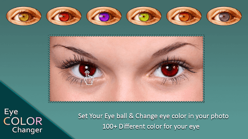 Eye colour changer - Lens color Changer - عکس برنامه موبایلی اندروید