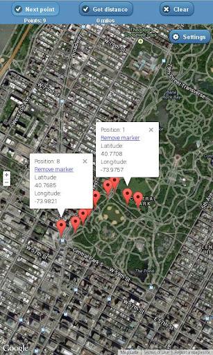 Free Distance Meter - Image screenshot of android app