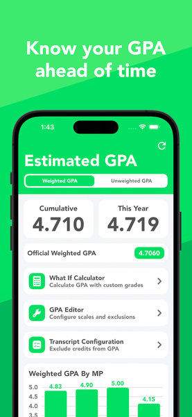 GradeWay for HAC - Image screenshot of android app
