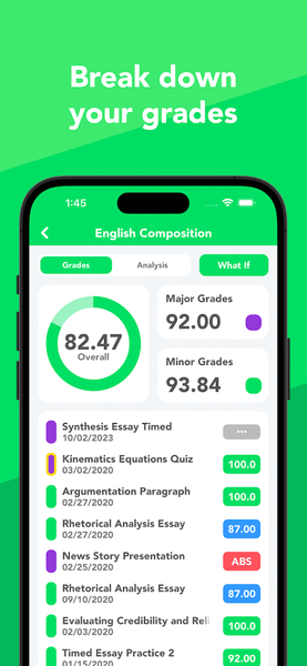 GradeWay for HAC - Image screenshot of android app