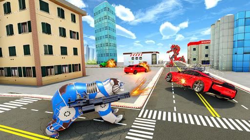Super Bear Robot Car Games 3D - عکس برنامه موبایلی اندروید