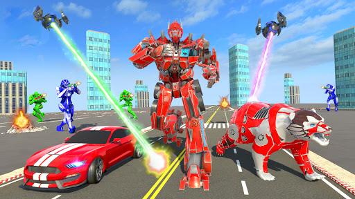 Super Bear Robot Car Games 3D - Image screenshot of android app