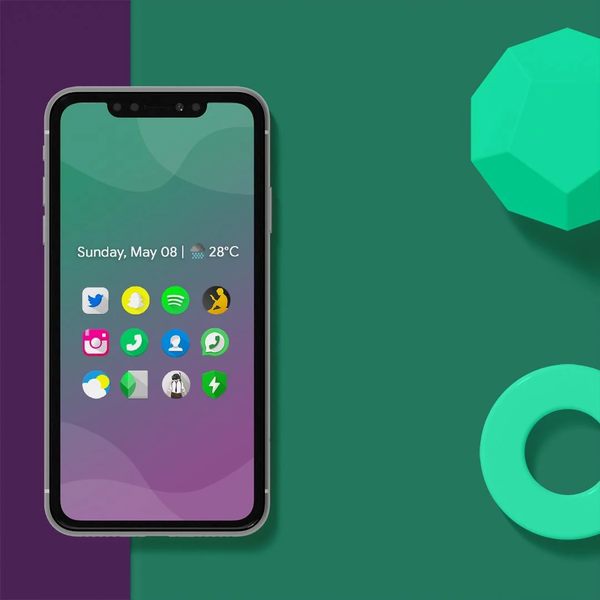 Ivory Minimal - Icon Pack - عکس برنامه موبایلی اندروید
