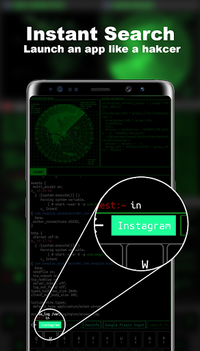 Geek Hacker Launcher - Image screenshot of android app