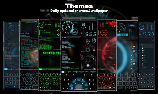 Futuristic Launcher - Image screenshot of android app