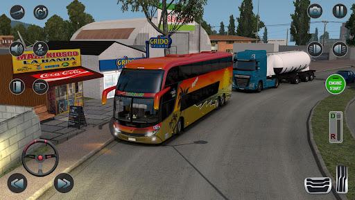 US Bus Driving Games 3D - Gameplay image of android game