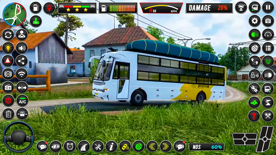 US Highway Bus Driving - عکس بازی موبایلی اندروید