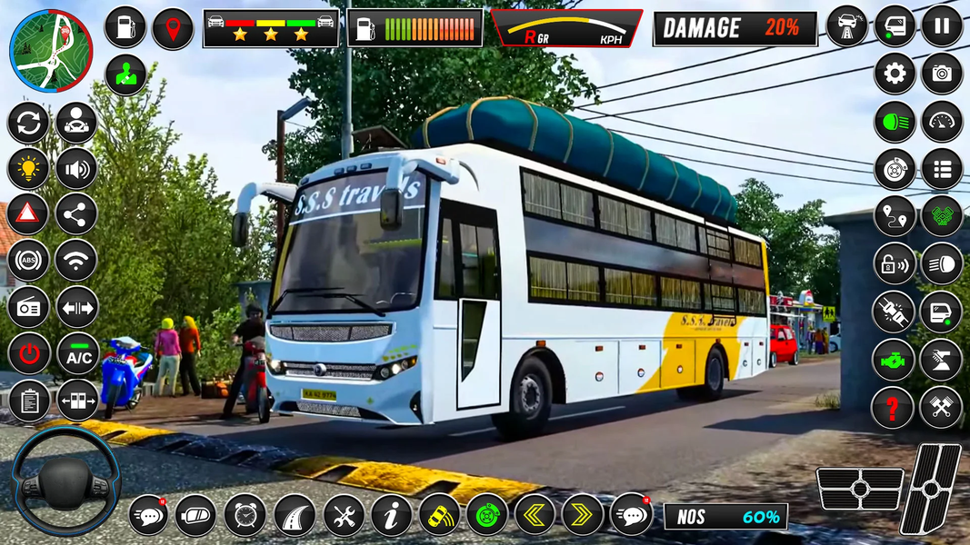 US Highway Bus Driving - عکس بازی موبایلی اندروید