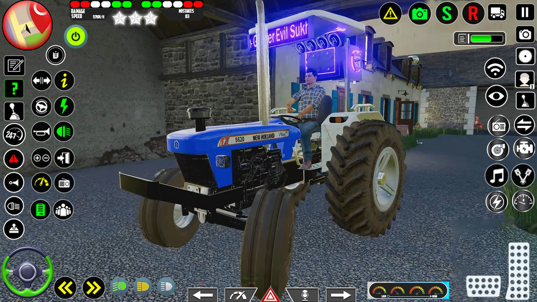 Cargo Tractor Farming Games 3D - Gameplay image of android game