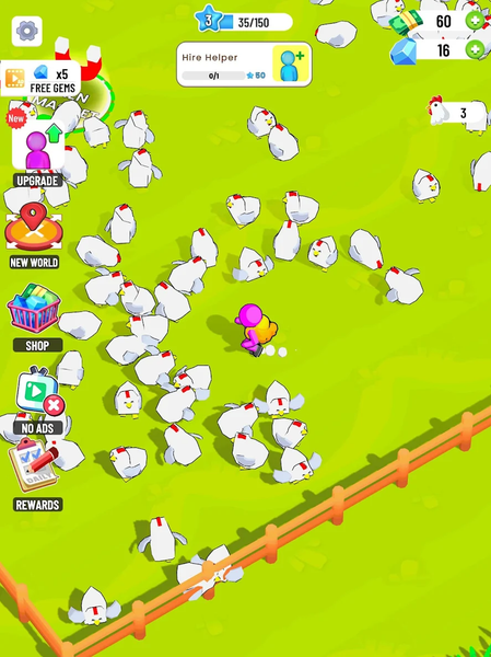 Catch The Hen - عکس برنامه موبایلی اندروید