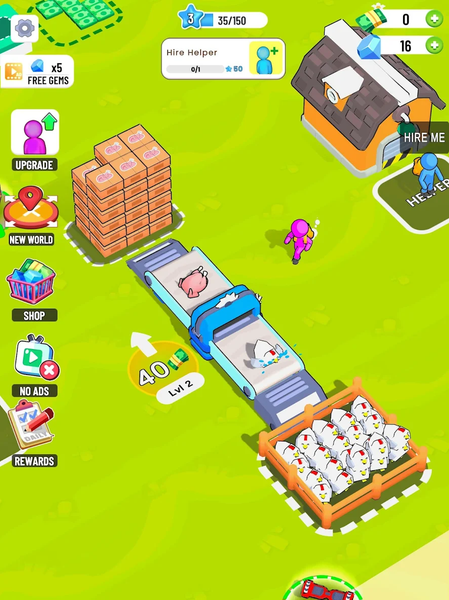 Catch The Hen - عکس برنامه موبایلی اندروید