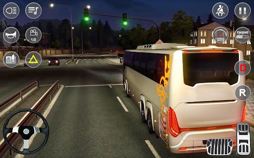 Real City Coach Bus Driver 3D - Image screenshot of android app