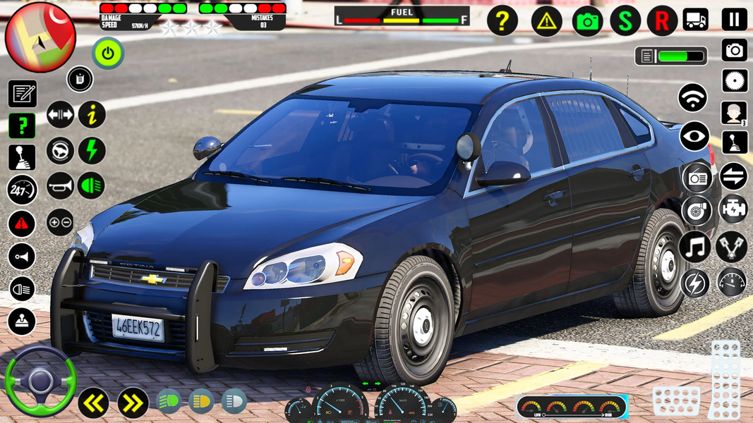 US Police Car Driving Games ۳D - عکس بازی موبایلی اندروید