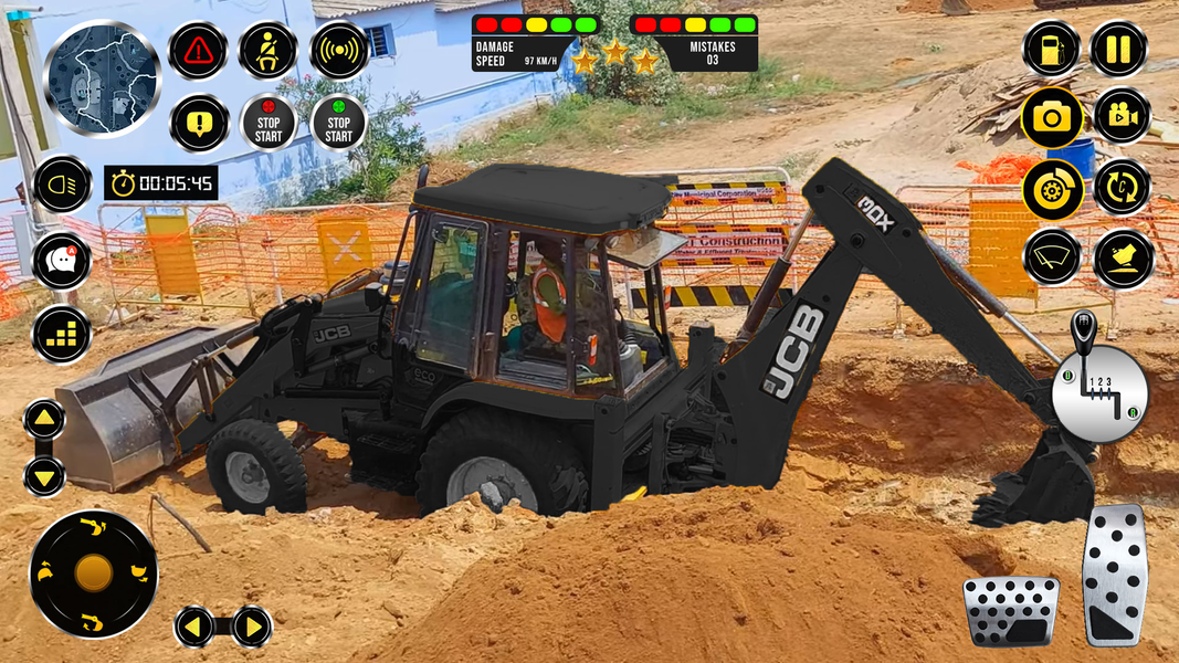 City Construction ۳D- JCB Game - عکس بازی موبایلی اندروید