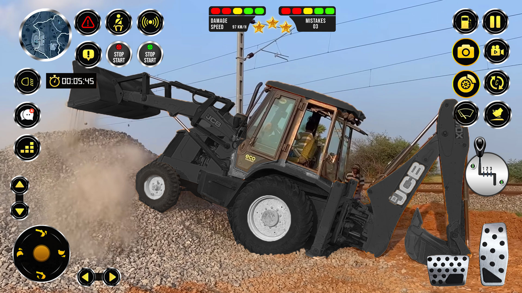 City Construction ۳D- JCB Game - عکس بازی موبایلی اندروید
