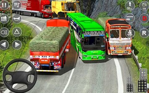 Truck-driving simulator gives real-feel experience