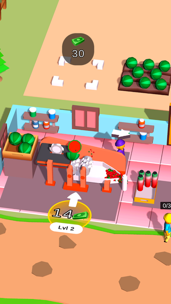 Juice Factory – Fruit Farm 3D - Gameplay image of android game