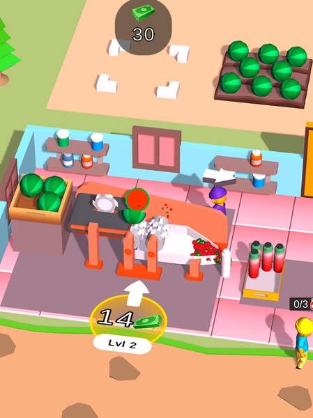 Juice Factory – Fruit Farm 3D - Gameplay image of android game