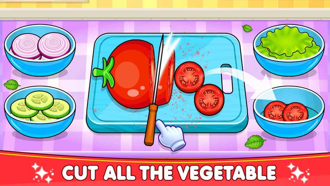 Kitchen Set Cooking Chef Time - عکس بازی موبایلی اندروید