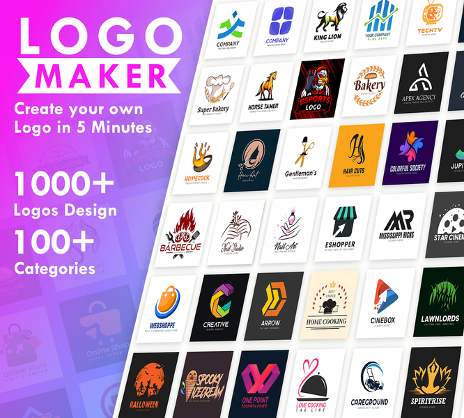 Logo Maker And Logo Creator 3D - عکس برنامه موبایلی اندروید