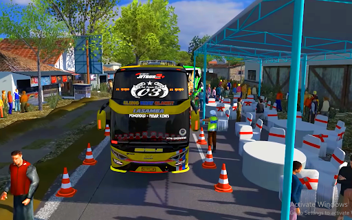 Bus Driving Games ۳D: Bus Game - عکس بازی موبایلی اندروید