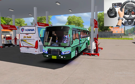 Bus Driving Games ۳D: Bus Game - عکس بازی موبایلی اندروید