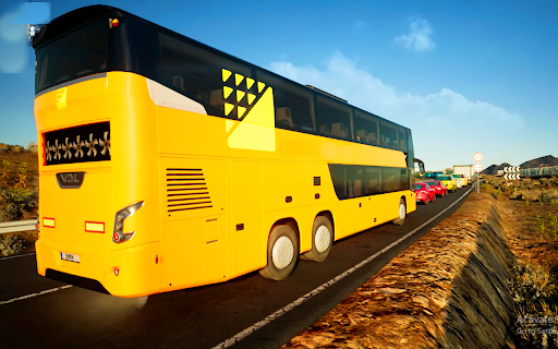Bus Driving Games 3D: Bus Game - Gameplay image of android game