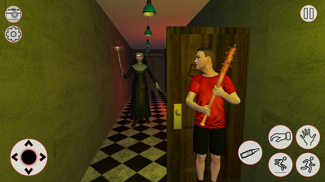 Scary Granny Horror Games 3D - Gameplay image of android game