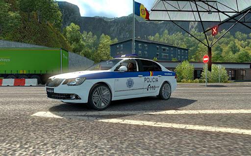 US Police Car Games 3D - Gameplay image of android game
