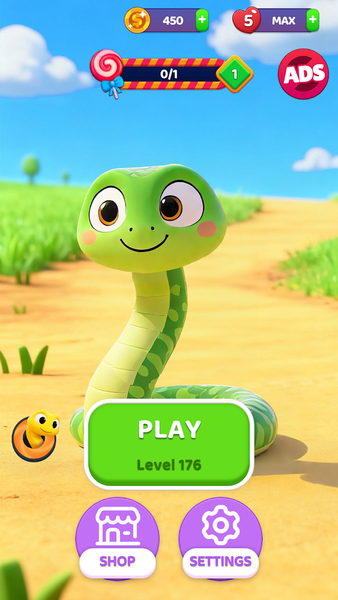 Snake Out - Puzzle Game - عکس بازی موبایلی اندروید