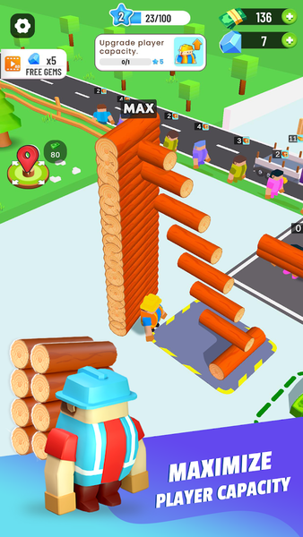 Wood Factory – Lumber Tycoon - Image screenshot of android app