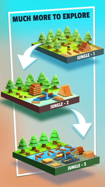 Wood Factory – Lumber Tycoon - عکس برنامه موبایلی اندروید